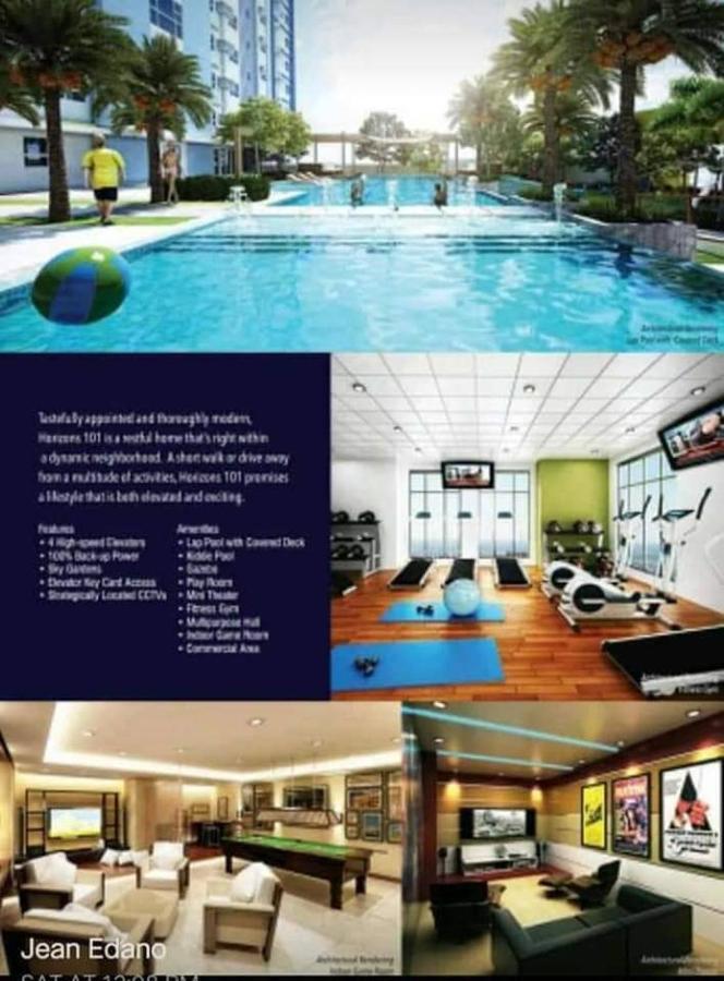 Horizon 101 A4 Near Robinson Mall Free Pool Wifi Cebu Esterno foto